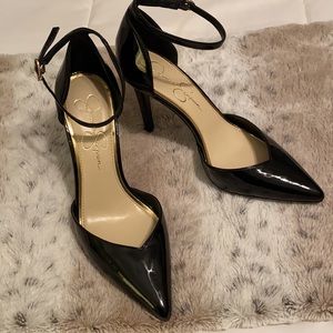 Jessica Simpson  patent leather pumps
